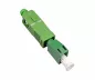 Preview: Fibre optic adapter LC/APC socket to SC/APC plug Fibre optic adapter, singlemode / simplex